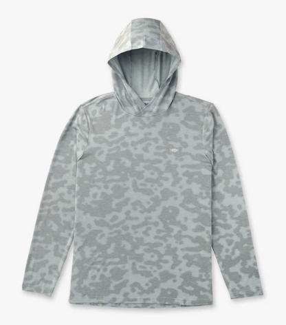Aftco Men's Ocean Bound UPF Printed Hood L/S Performance Shirt