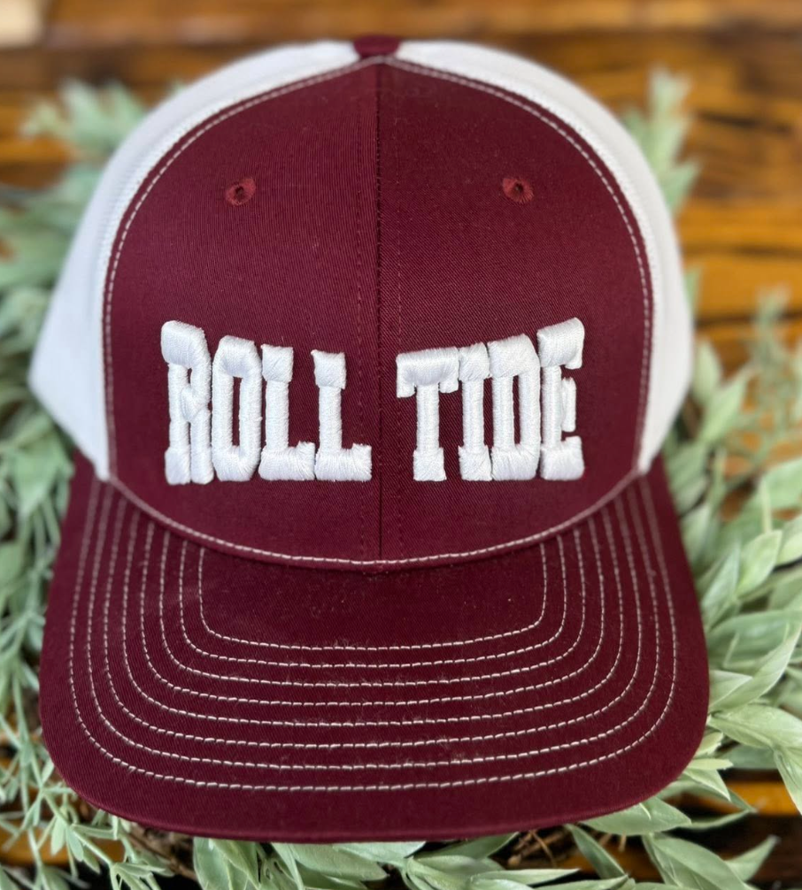 Speckle Bellies Roll Tide Puff Snapback Hat