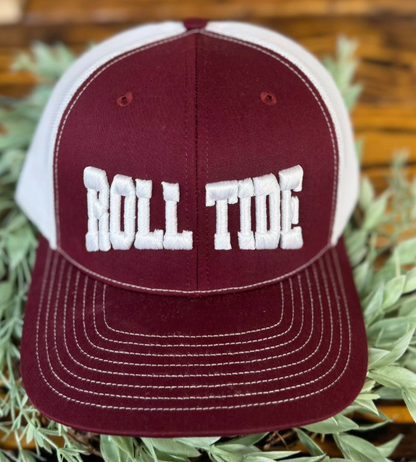 Speckle Bellies Roll Tide Puff Snapback Hat