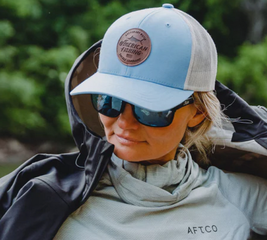 Aftco Men's Lemonade Leather Patch Snapback Hat