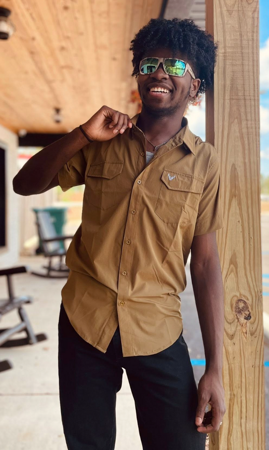 Wildgame Men's Maverick S/S Button Shirt