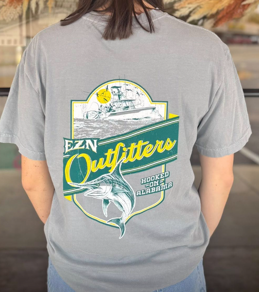 EZN Outfitters Hooked on Alabama S/S TEE Shirt