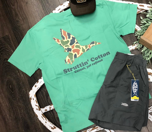Struttin' Cotton Old School Mallard S/S TEE Shirt