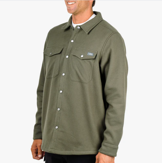 Aftco Men's Stout Button Shacket