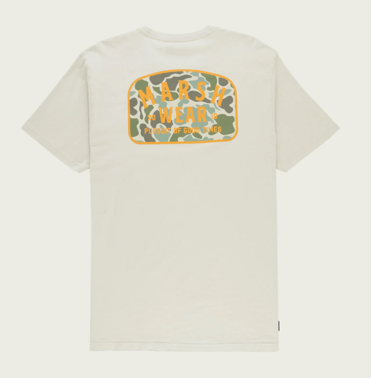 Marsh Wear Apparel Men's Alton Camo S/S Regular TEE Shirt