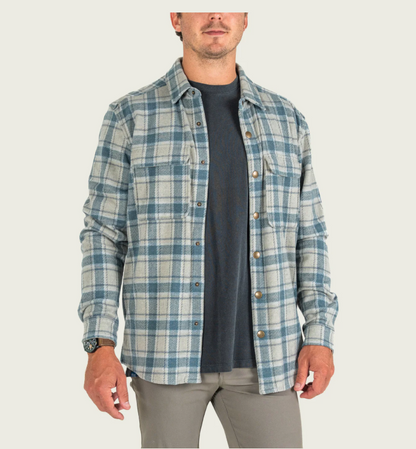 Marsh Wear Apparel Men's Seadrift Overshirt Button Down L/S Shirt