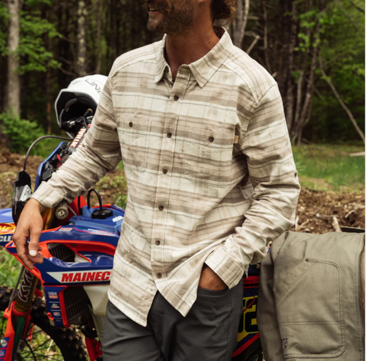 Marsh Wear Apparel Men's Westerly Flannel L/S Button Down Shirt