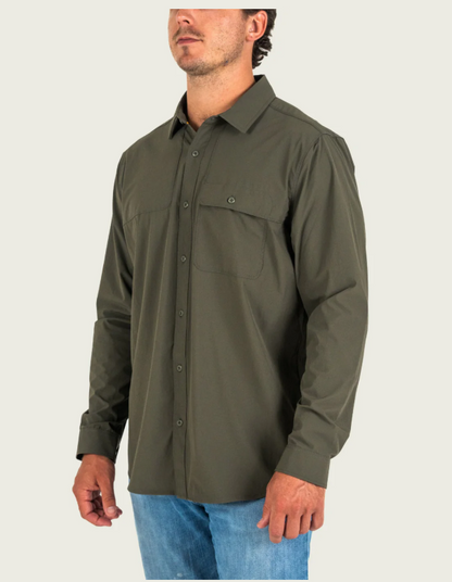 Marsh Wear Apparel Men's Big Pine Field Button Down Shirt