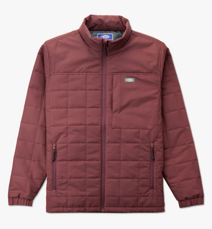 Aftco Men's Crosswind Puff Full Zip Jacket