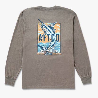 Aftco Men's Wander L/S TEE Shirt