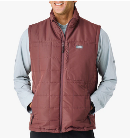Aftco Men's Crosswind Puff Vest