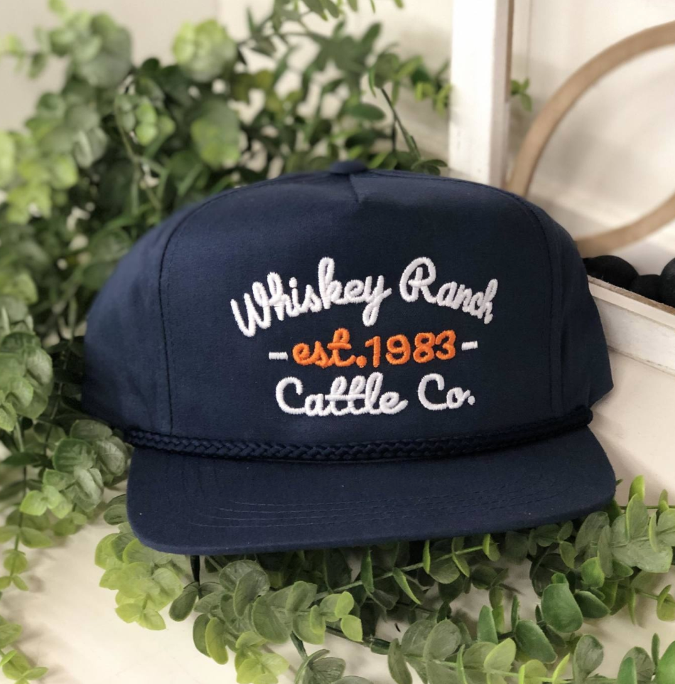 Whiskey Bent Hat Co. The McCrae Rope Snapback Hat