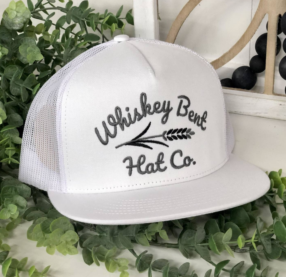 Whiskey Bent Hat Co. White Lightning Snapback Hat