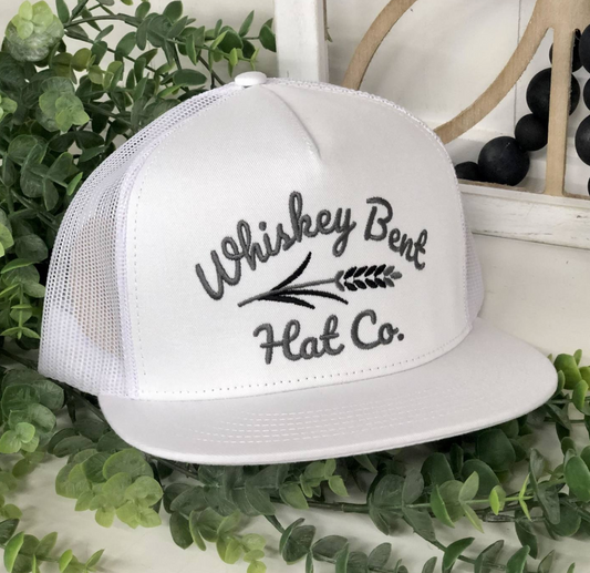 Whiskey Bent Hat Co. White Lightning Snapback Hat