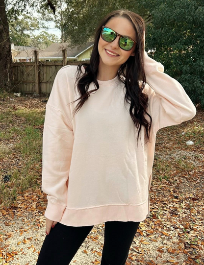 Southern Fried Cotton Women's The One on Repeat Oversized Crewneck