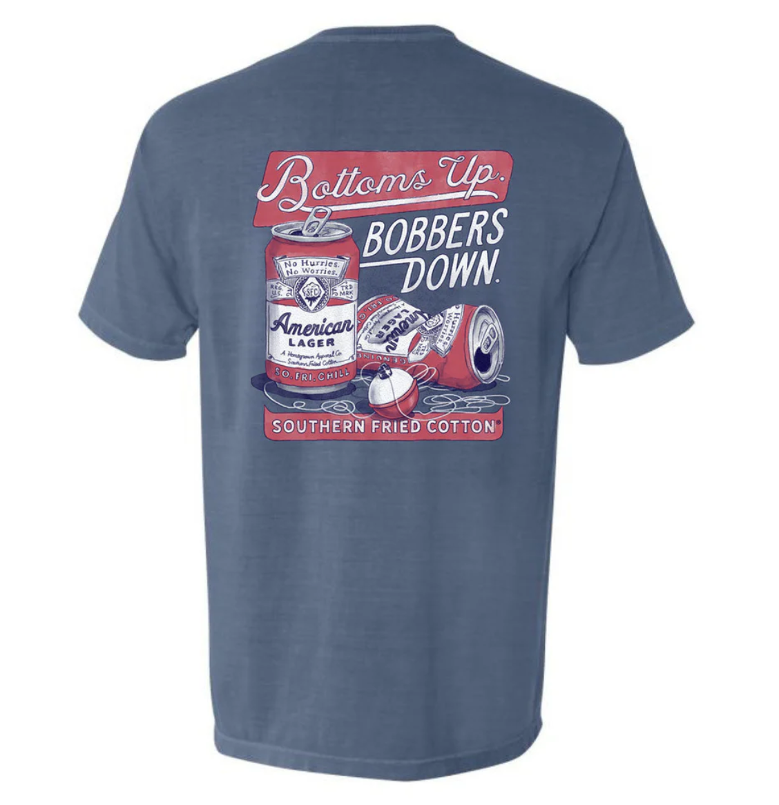 Southern Fried Cotton Bottoms Up, Bobbers Down S/S TEE Shirt