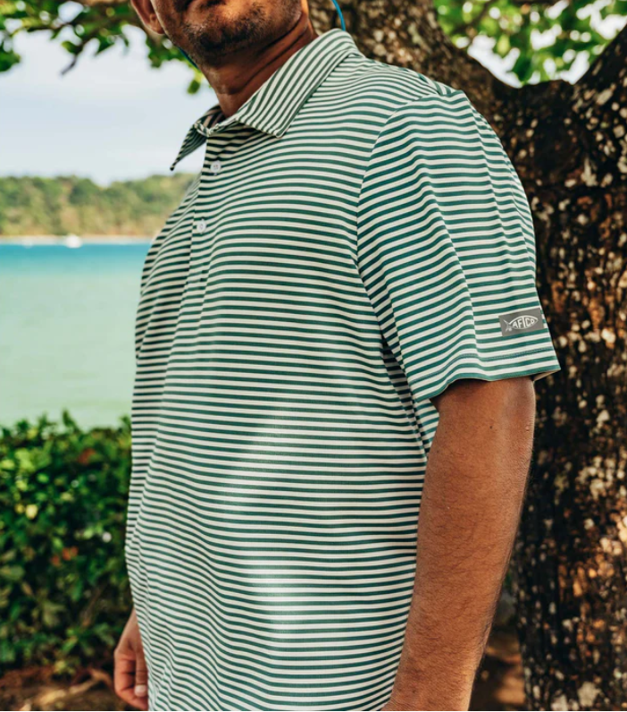 Aftco Men's Link Polo Shirt