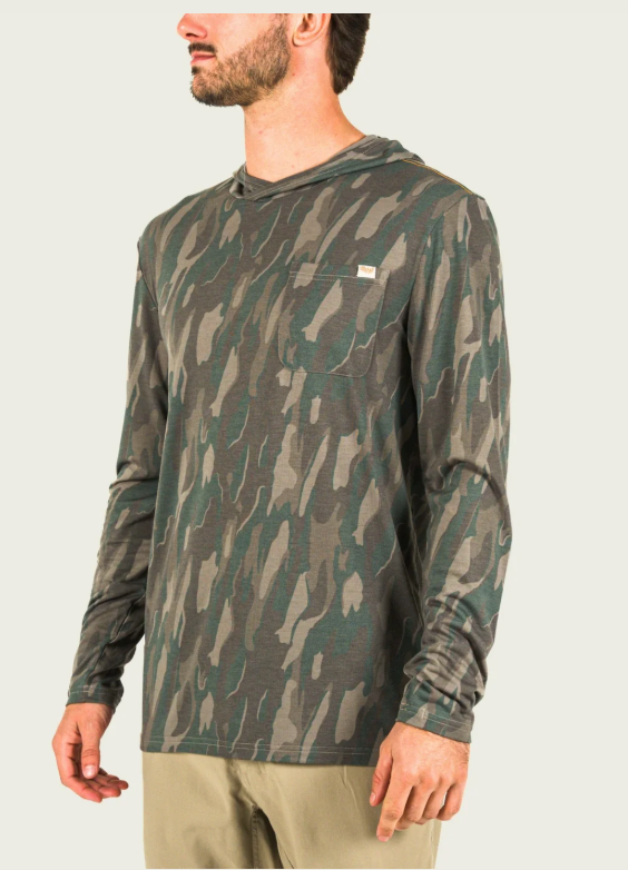 Marsh Wear Apparel Men's Buxton Hagood Hood Knitted Performance L/S Shirt