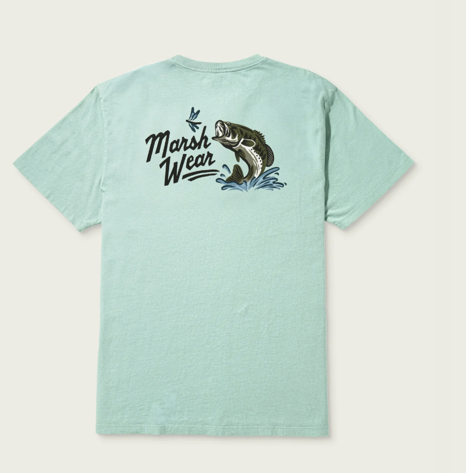 Marsh Wear Apparel Youth Heritage Bass S/S TEE Shirt
