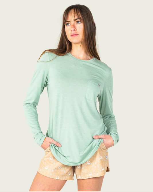 Marsh Wear Apparel Women's Buxton L/S Performance Knitted Shirt