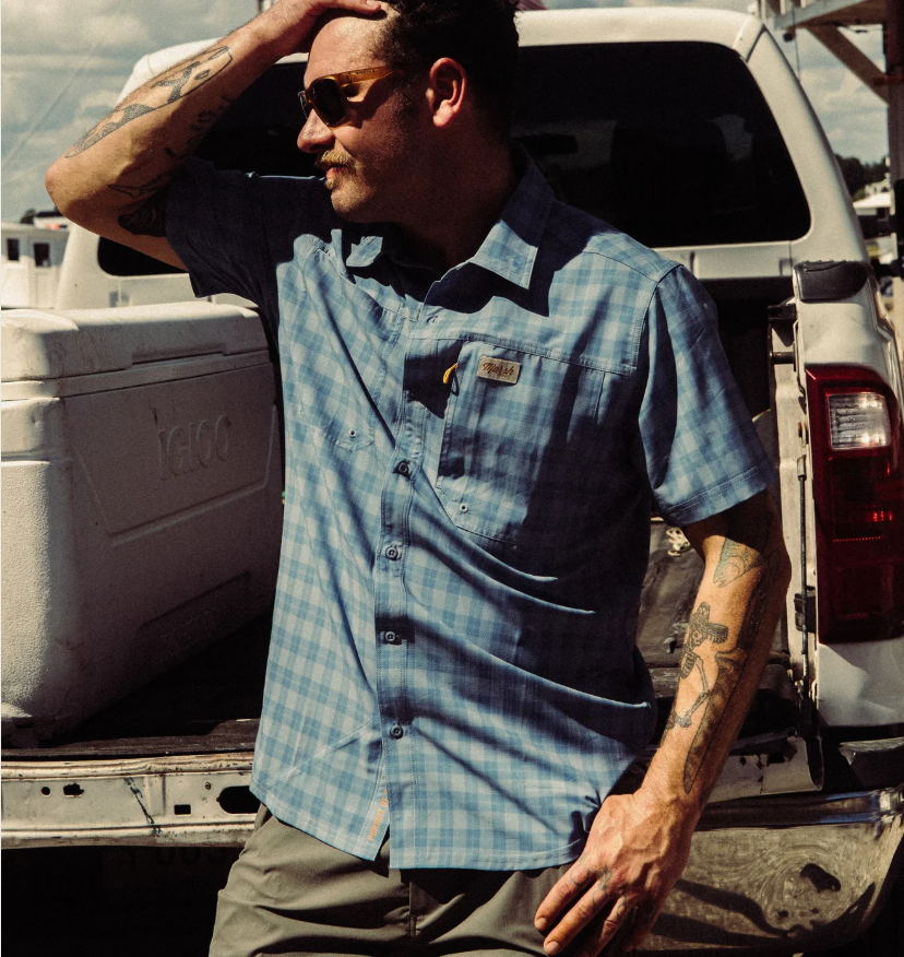 Marsh Wear Apparel Lenwood HG Tech S/S Button Down Shirt