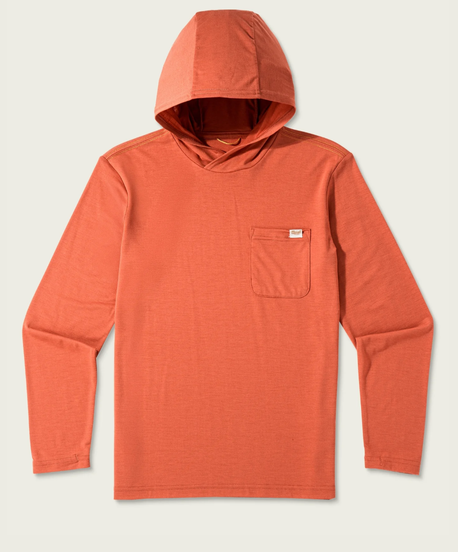 Marsh Wear Apparel Youth Buxton Hood Performance L/S Shirt