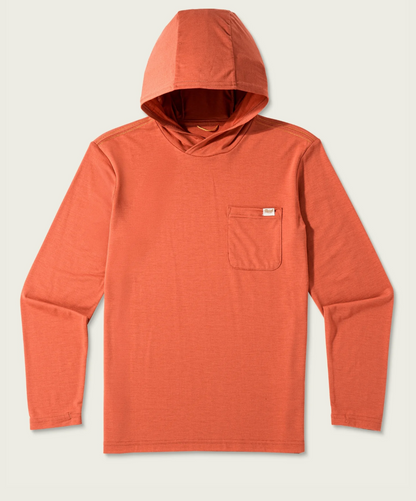 Marsh Wear Apparel Youth Buxton Hood Performance L/S Shirt