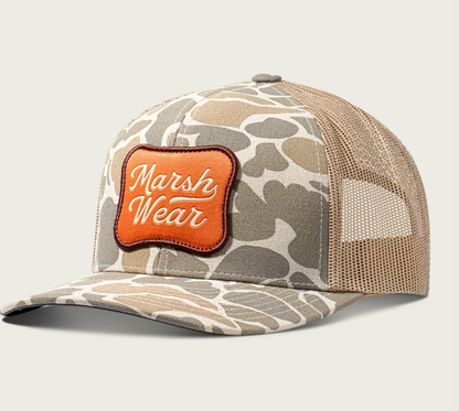 Marsh Wear Apparel Roadside Trucker Snapback Hat