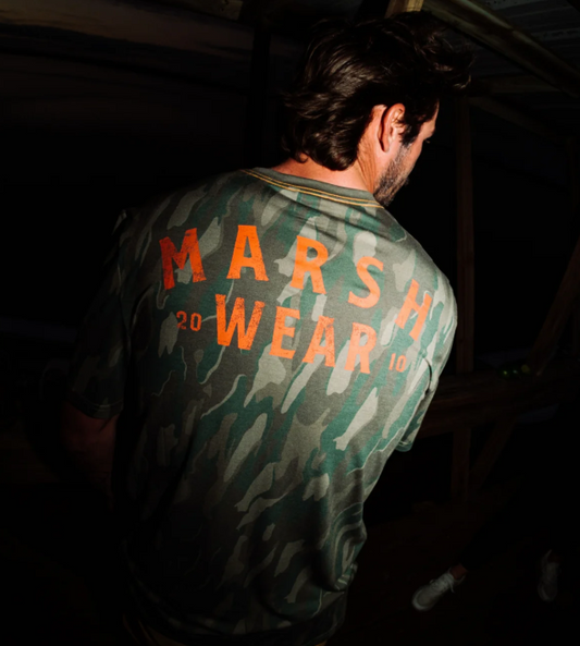 Marsh Wear Apparel Men's Stackhouse Hagood Knitted S/S PERF Shirt