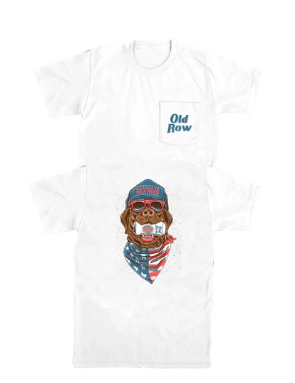 Old Row Outdoors GBC Retro Can USA S/S TEE Shirt