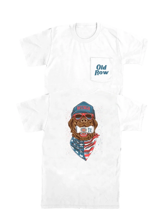 Old Row Outdoors GBC Retro Can USA S/S TEE Shirt