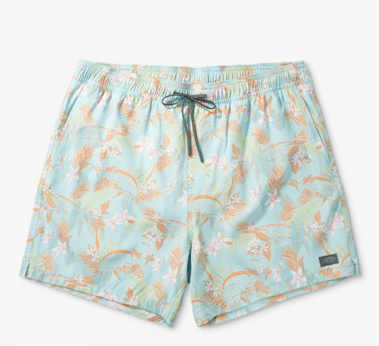 Aftco Men's Strike Short Printed Swim Trunk