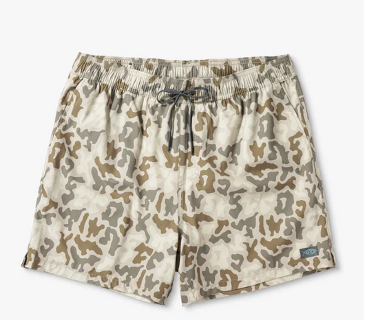 Aftco Men's Strike Short Printed Swim Trunk