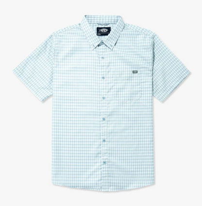 Aftco Men's Dorsal Button Up S/S Shirt