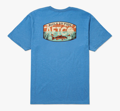 Aftco Men's Grass Flat S/S TEE Shirt