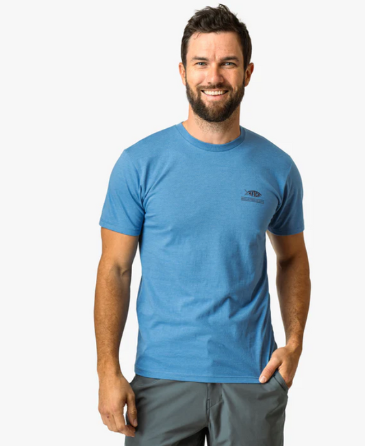 Aftco Men's Grass Flat S/S TEE Shirt