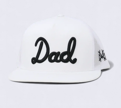 Mad Hatter Dad Trucker Snapback Hat