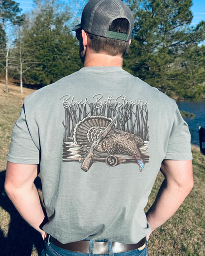 Black Belt Strutter Turkey T S/S TEE Shirt