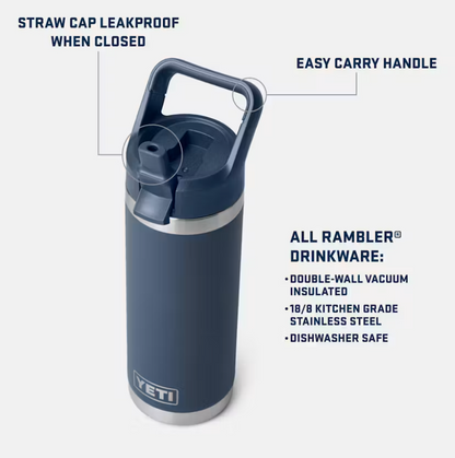YETI Rambler 18Oz C Straw Bottle