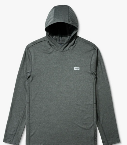 Aftco Men's Air O Mesh Hooded Performance L/S Shirt