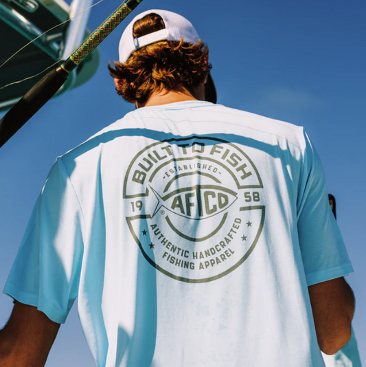 Aftco Men's Ocean Bound UPF Performance S/S Shirt