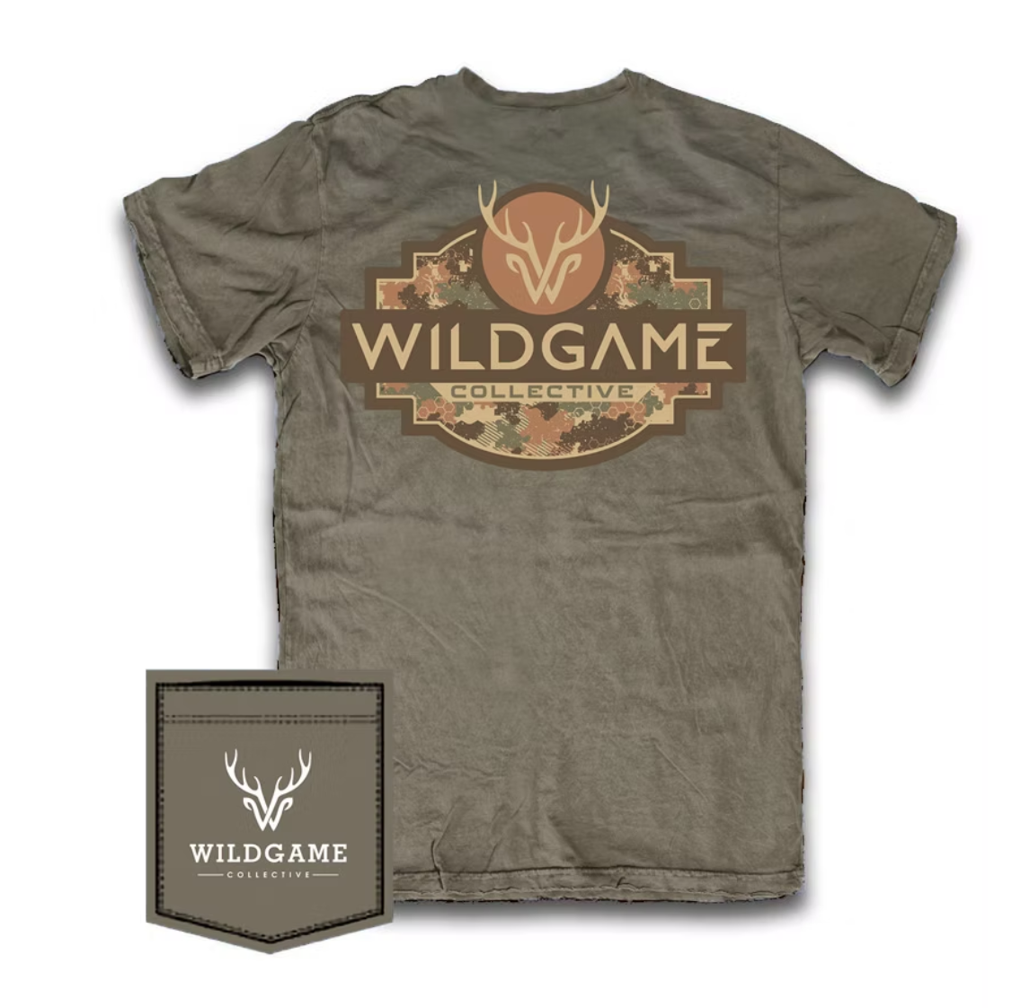 Wildgame Collective Wildgame Camo Logo S/S TEE Shirt