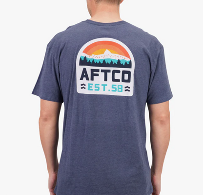 Aftco Men's Rustic S/S TEE Shirt