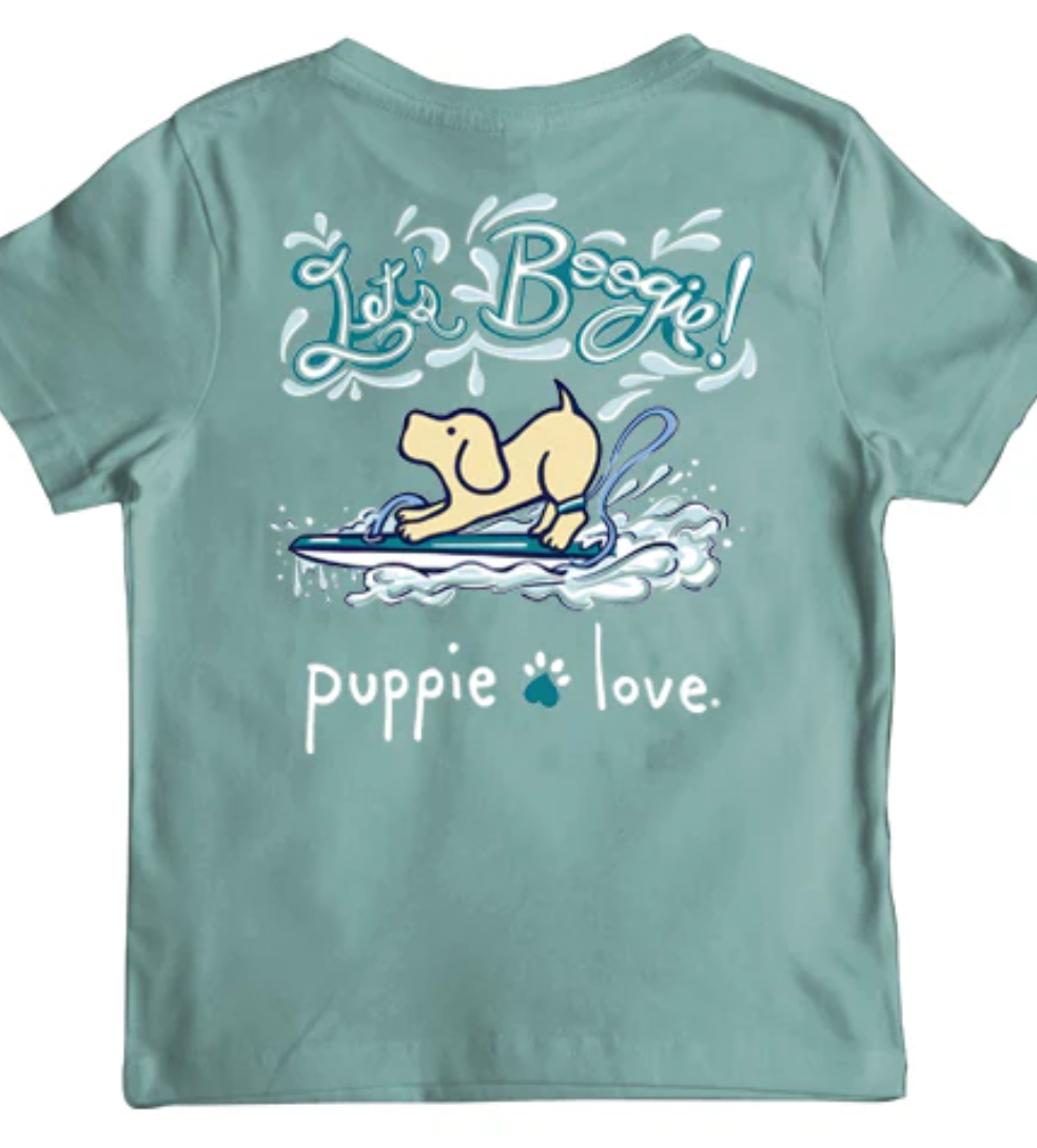 Puppie Love Youth Girls Let's Boogie Pup S/S TEE Shirt