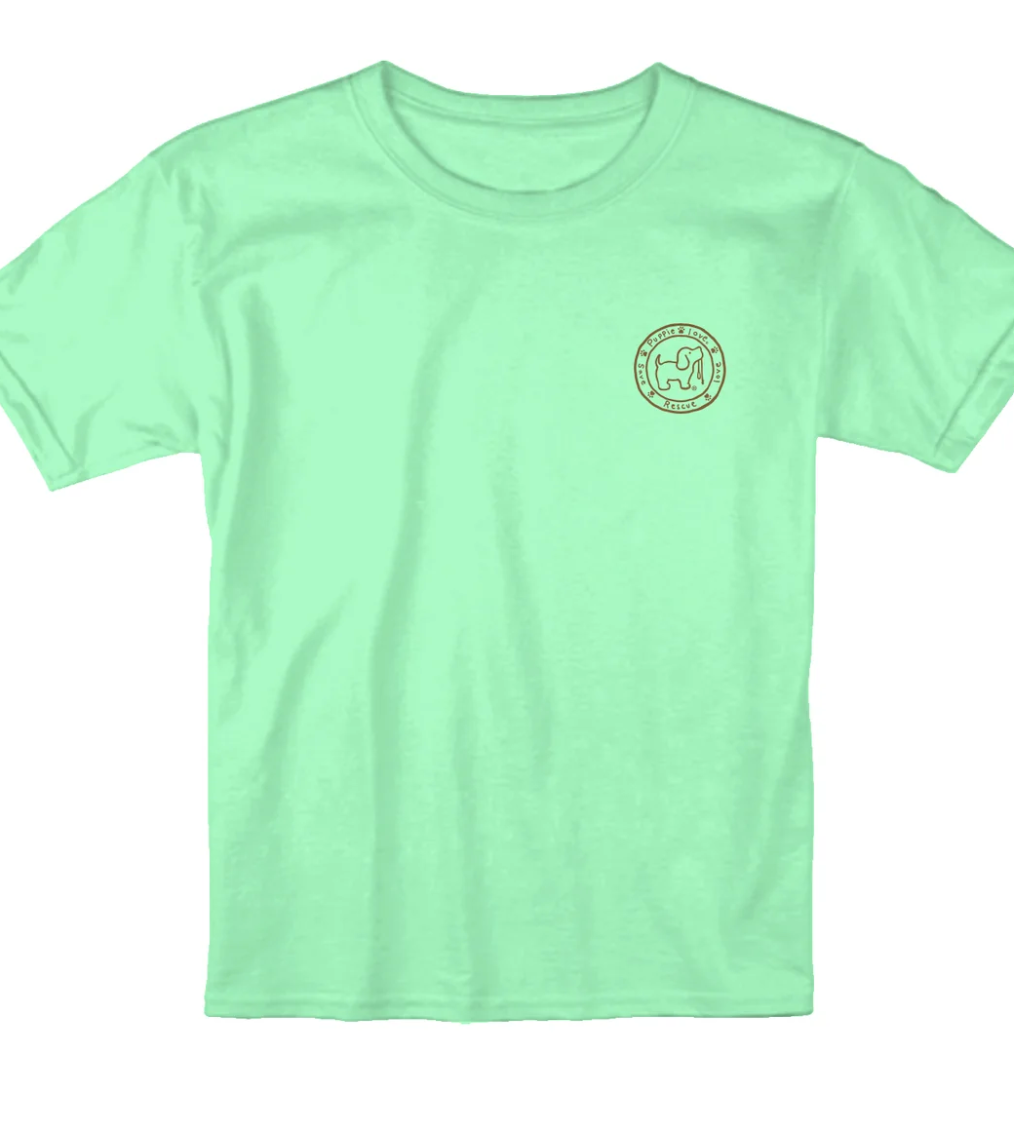 Puppie Love Youth Girls Sunny Days Pup S/S TEE Shirt