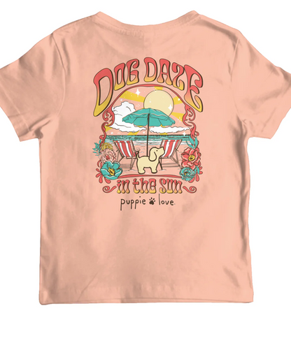 Puppie Love Youth Girls Dog Daze S/S TEE Shirt