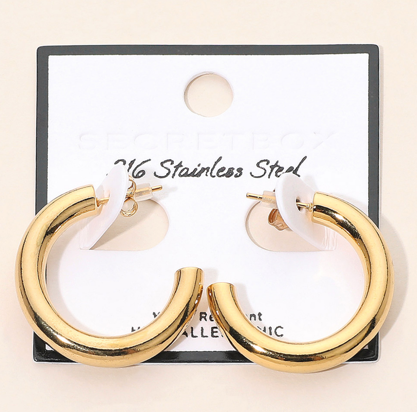 Stainless Steel Thick Hoops