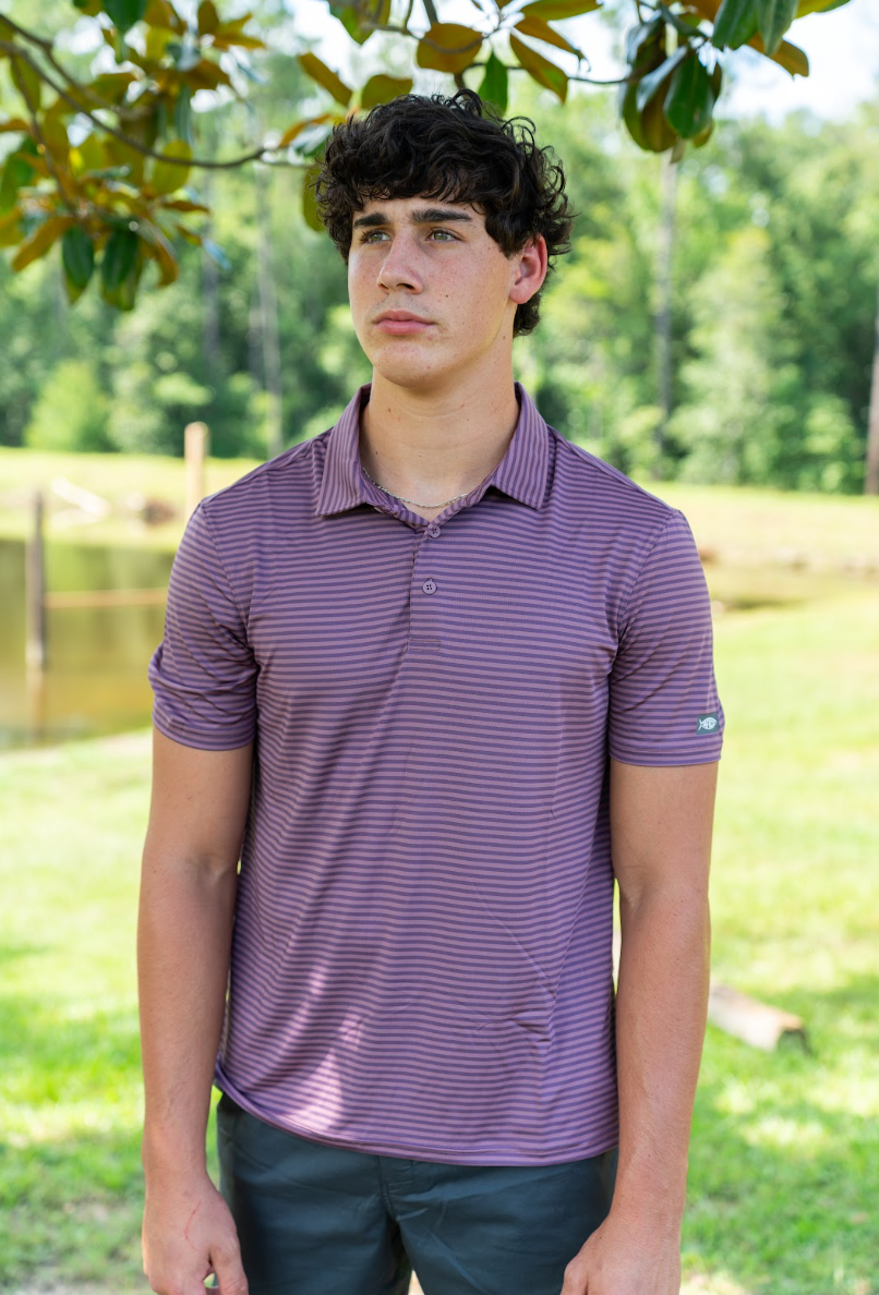 Aftco Men's Link Polo Shirt