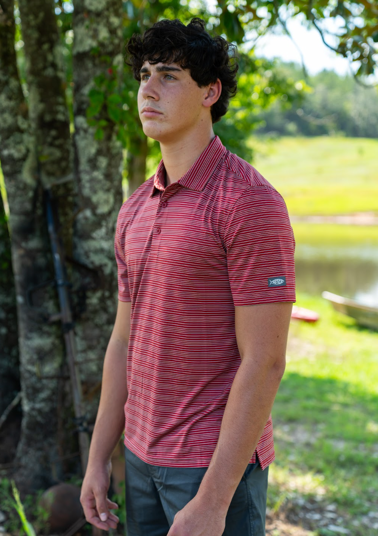 Aftco Men's Link Polo Shirt