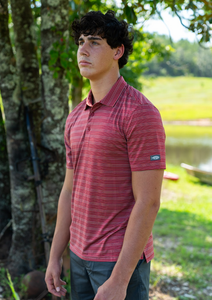 Aftco Men's Link Polo Shirt